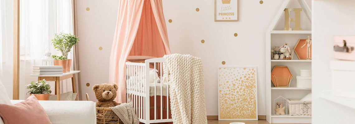 Mobilier et décoration pour chambre de bébé
